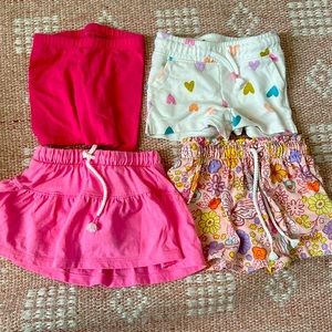 18 months girl Cat and Jack bottoms